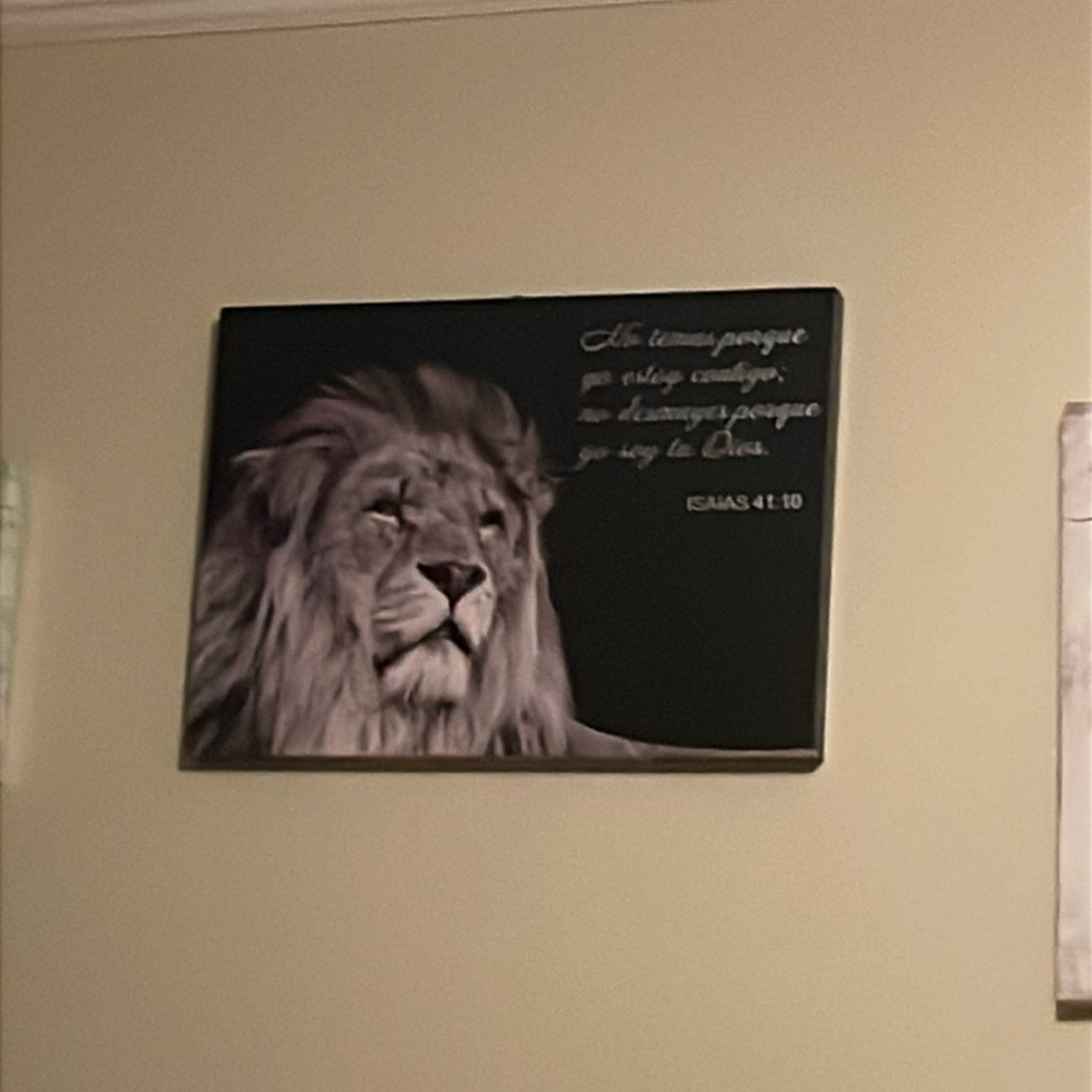 Painting of god bible verses